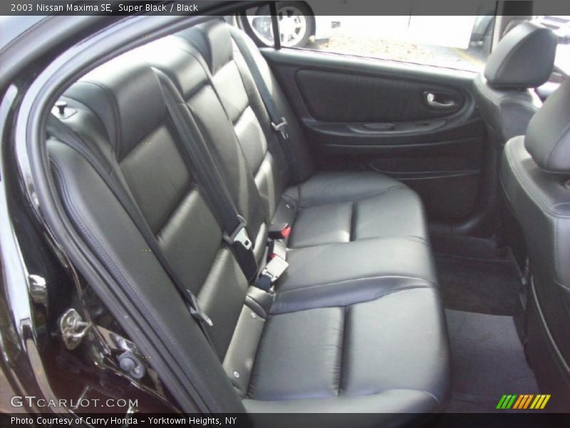 Super Black / Black 2003 Nissan Maxima SE