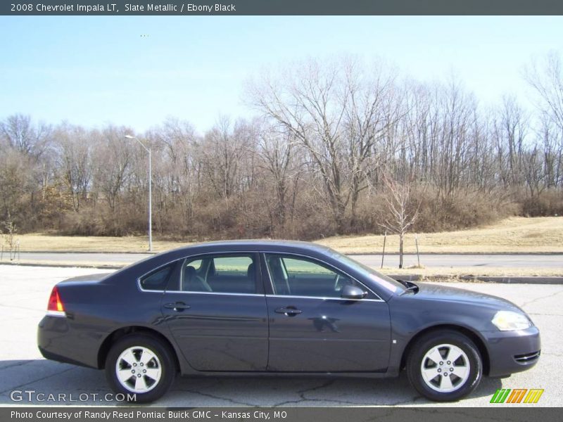 Slate Metallic / Ebony Black 2008 Chevrolet Impala LT