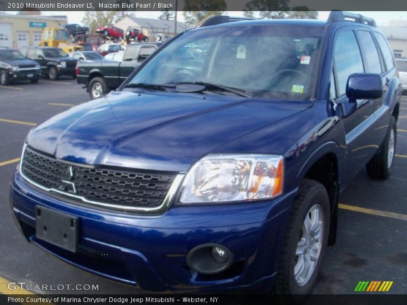 Maizen Blue Pearl / Black 2010 Mitsubishi Endeavor LS