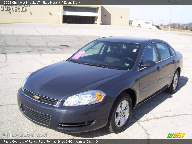 Slate Metallic / Ebony Black 2008 Chevrolet Impala LT