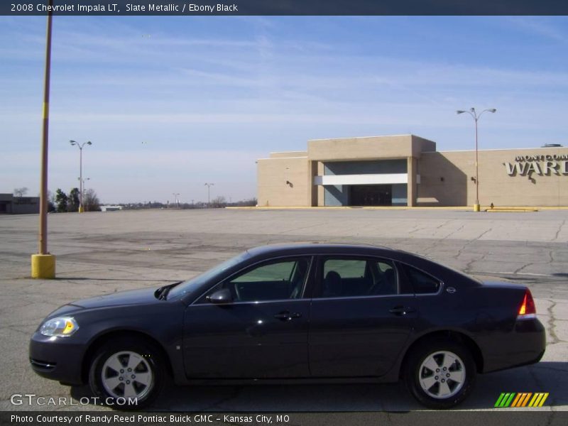 Slate Metallic / Ebony Black 2008 Chevrolet Impala LT
