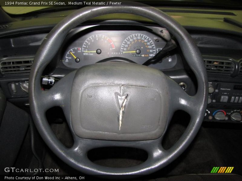 Medium Teal Metallic / Pewter 1994 Pontiac Grand Prix SE Sedan