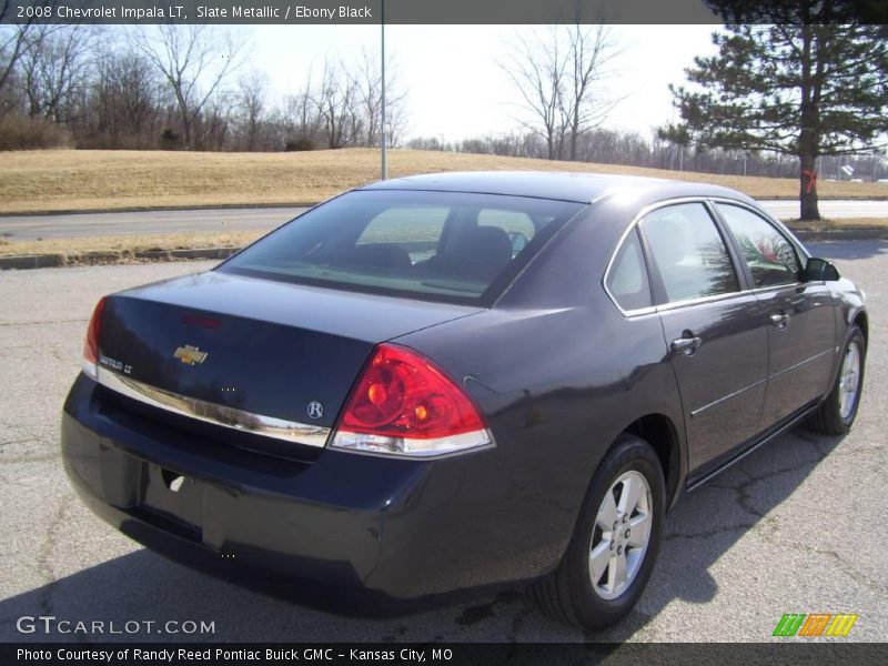 Slate Metallic / Ebony Black 2008 Chevrolet Impala LT