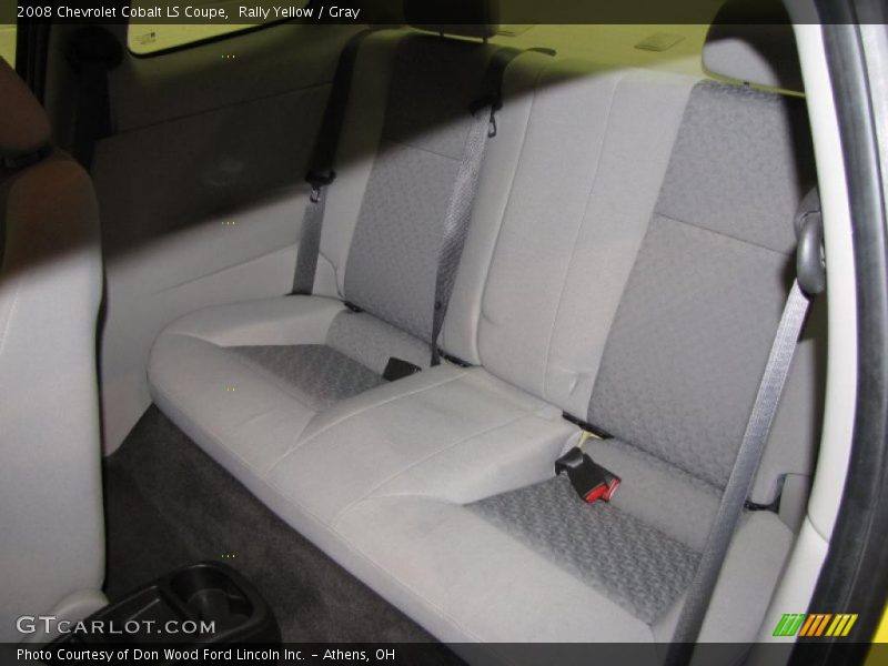 Rally Yellow / Gray 2008 Chevrolet Cobalt LS Coupe