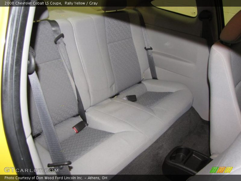 Rally Yellow / Gray 2008 Chevrolet Cobalt LS Coupe