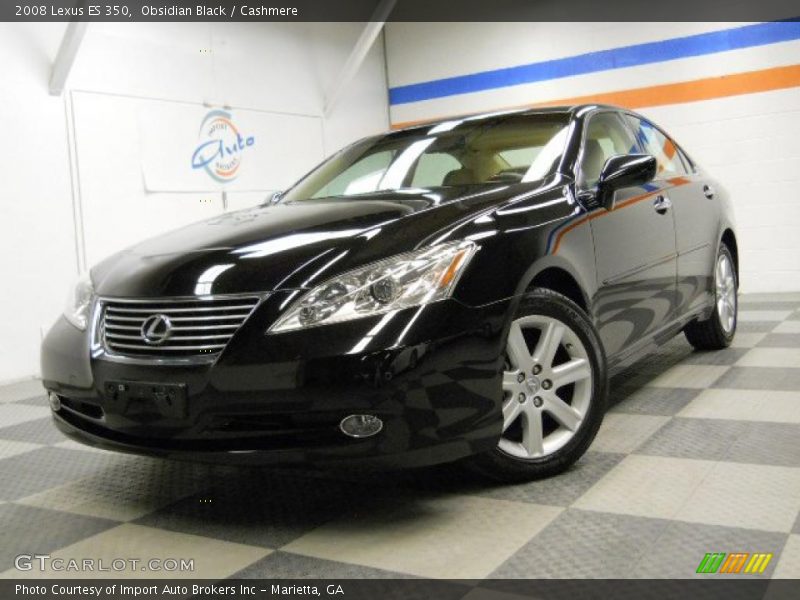 Obsidian Black / Cashmere 2008 Lexus ES 350