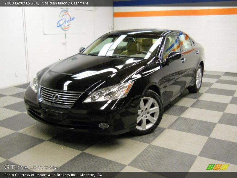 Obsidian Black / Cashmere 2008 Lexus ES 350