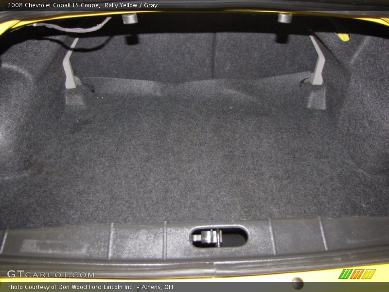 Rally Yellow / Gray 2008 Chevrolet Cobalt LS Coupe
