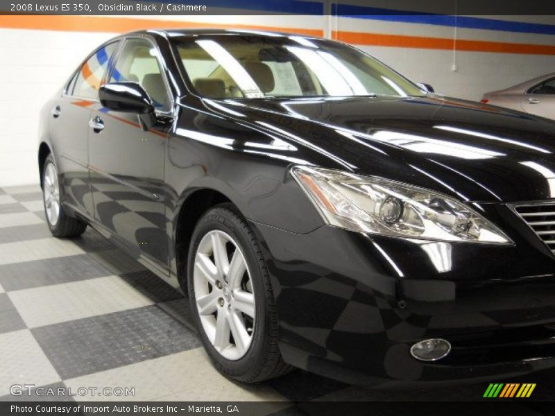 Obsidian Black / Cashmere 2008 Lexus ES 350