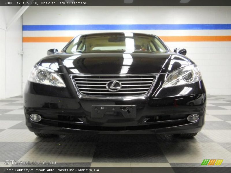Obsidian Black / Cashmere 2008 Lexus ES 350