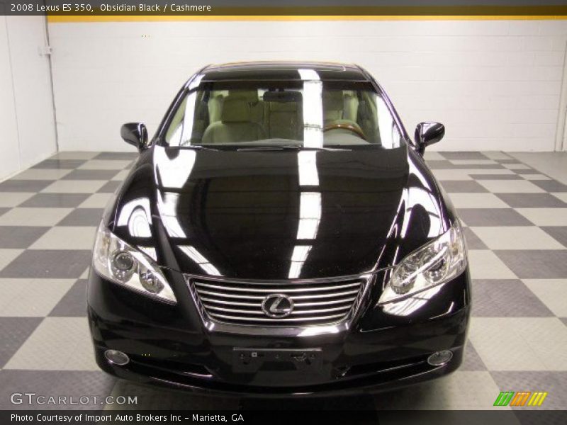 Obsidian Black / Cashmere 2008 Lexus ES 350