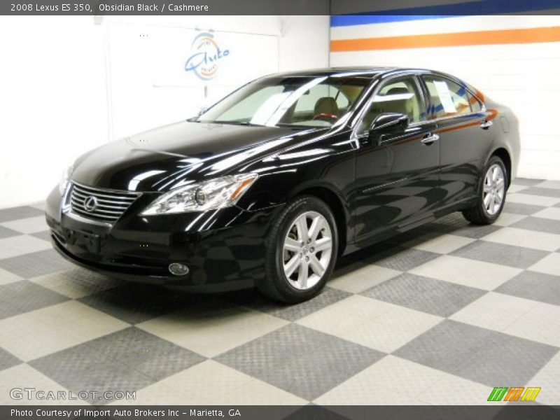 Obsidian Black / Cashmere 2008 Lexus ES 350
