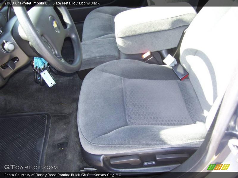 Slate Metallic / Ebony Black 2008 Chevrolet Impala LT