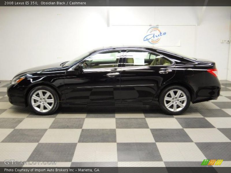 Obsidian Black / Cashmere 2008 Lexus ES 350