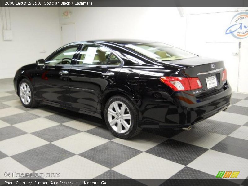 Obsidian Black / Cashmere 2008 Lexus ES 350