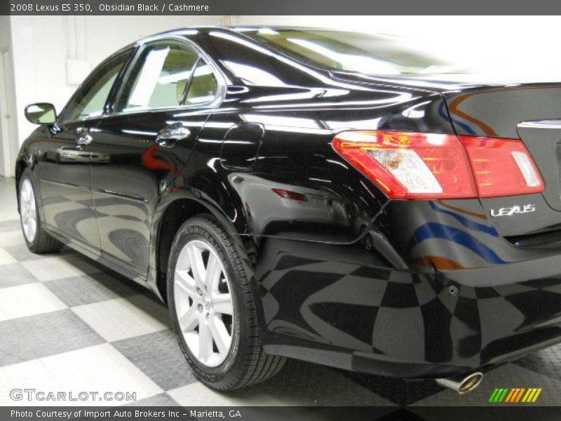 Obsidian Black / Cashmere 2008 Lexus ES 350