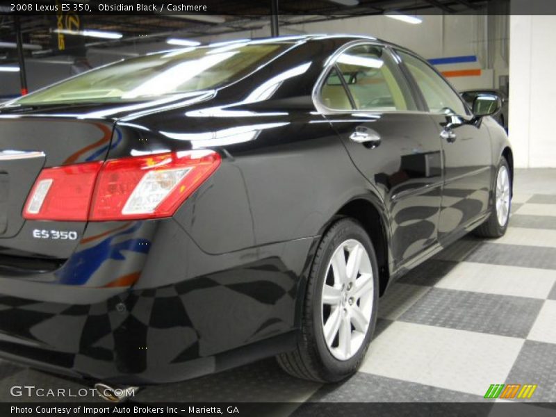 Obsidian Black / Cashmere 2008 Lexus ES 350