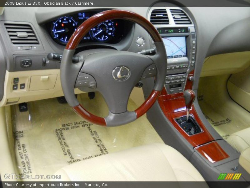 Obsidian Black / Cashmere 2008 Lexus ES 350
