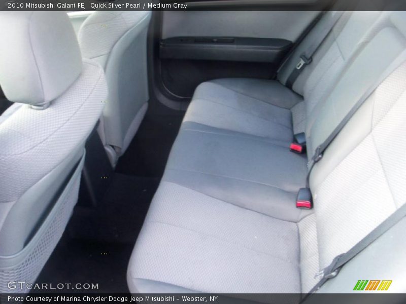 Quick Silver Pearl / Medium Gray 2010 Mitsubishi Galant FE
