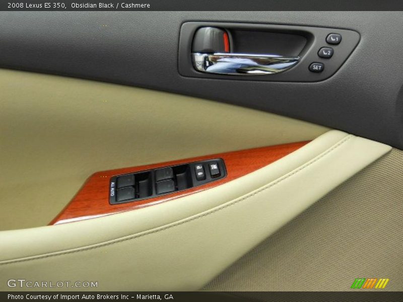 Obsidian Black / Cashmere 2008 Lexus ES 350