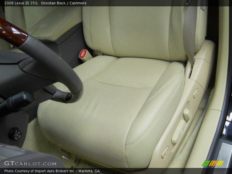 Obsidian Black / Cashmere 2008 Lexus ES 350