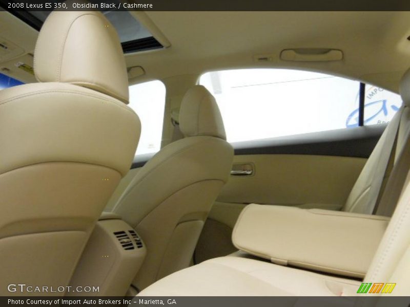 Obsidian Black / Cashmere 2008 Lexus ES 350