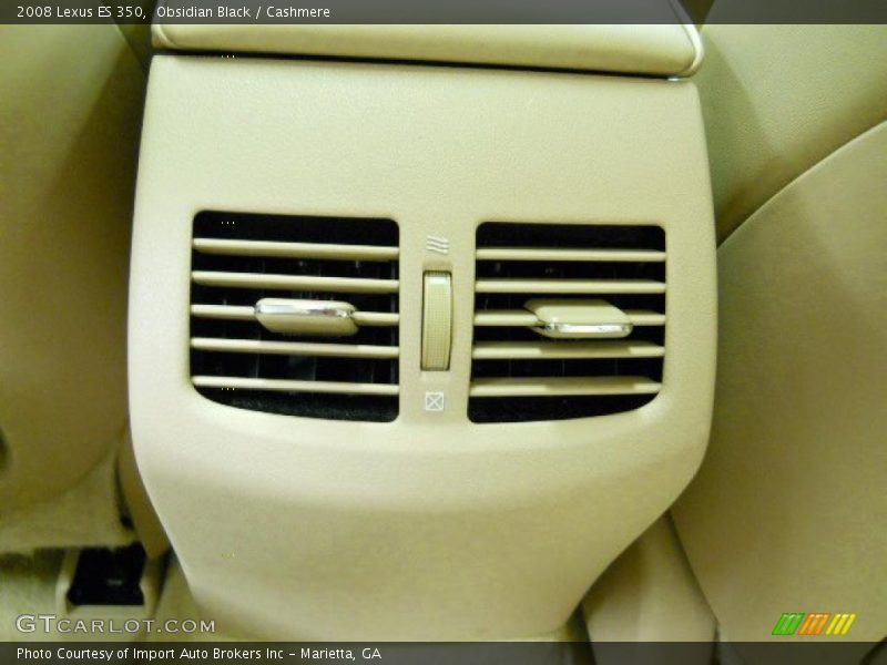 Obsidian Black / Cashmere 2008 Lexus ES 350
