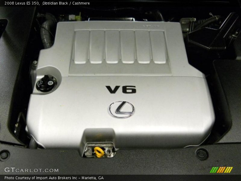 Obsidian Black / Cashmere 2008 Lexus ES 350