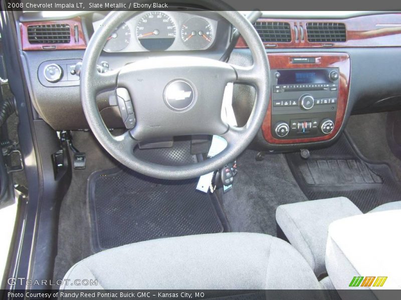 Slate Metallic / Ebony Black 2008 Chevrolet Impala LT