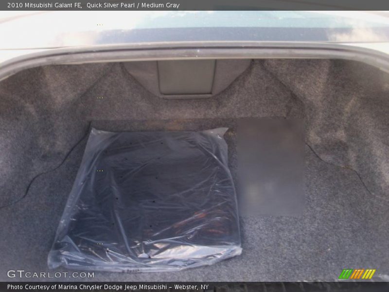  2010 Galant FE Trunk