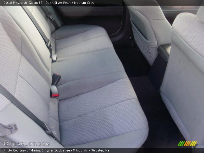 Quick Silver Pearl / Medium Gray 2010 Mitsubishi Galant FE