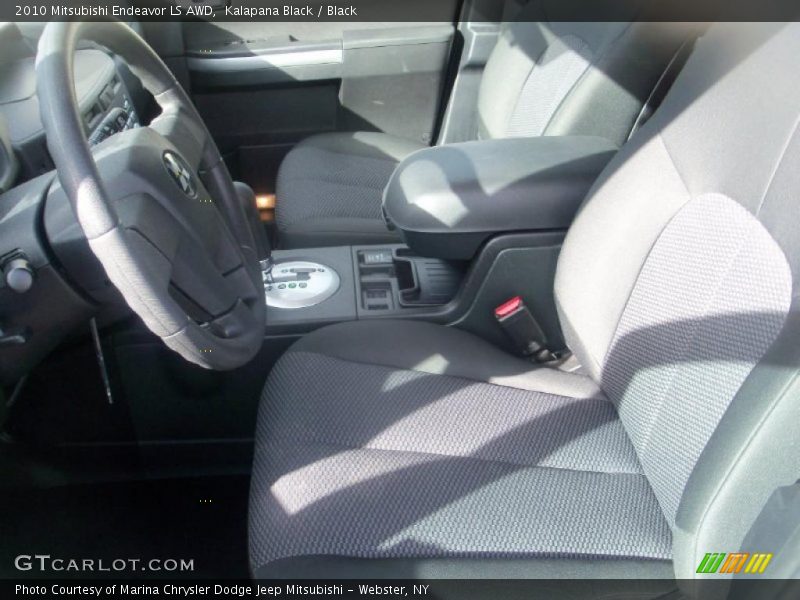 Kalapana Black / Black 2010 Mitsubishi Endeavor LS AWD