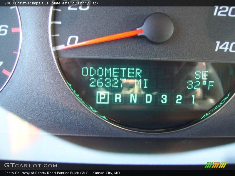 Slate Metallic / Ebony Black 2008 Chevrolet Impala LT