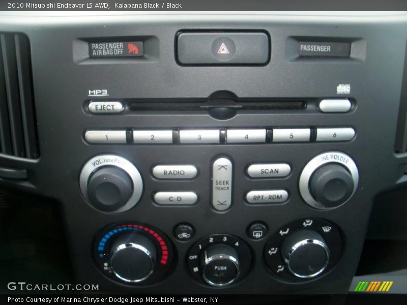 Kalapana Black / Black 2010 Mitsubishi Endeavor LS AWD