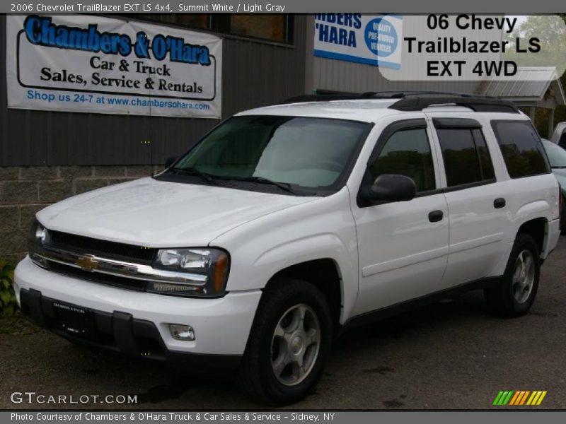 Summit White / Light Gray 2006 Chevrolet TrailBlazer EXT LS 4x4