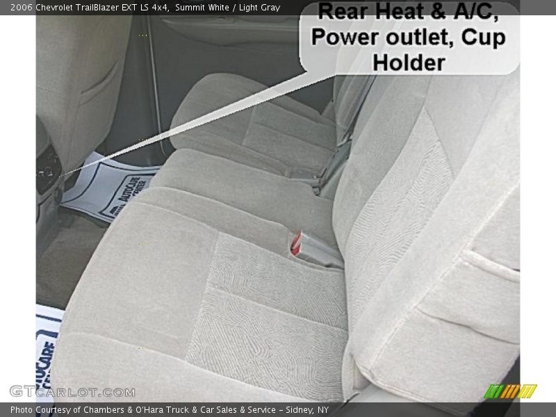 Summit White / Light Gray 2006 Chevrolet TrailBlazer EXT LS 4x4
