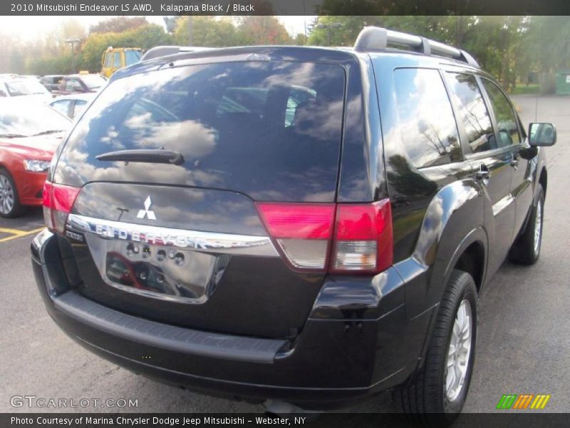 Kalapana Black / Black 2010 Mitsubishi Endeavor LS AWD