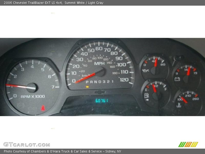 Summit White / Light Gray 2006 Chevrolet TrailBlazer EXT LS 4x4
