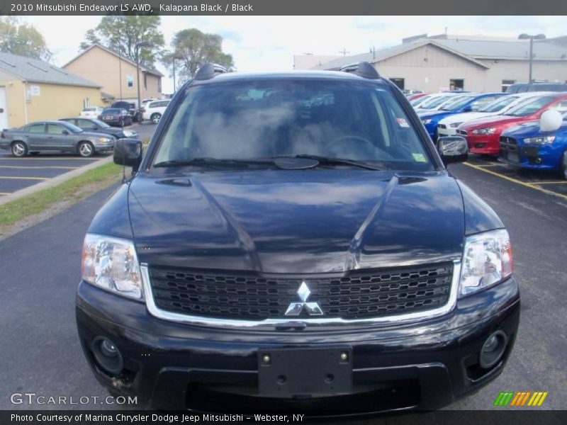 Kalapana Black / Black 2010 Mitsubishi Endeavor LS AWD