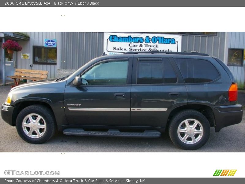 Black Onyx / Ebony Black 2006 GMC Envoy SLE 4x4
