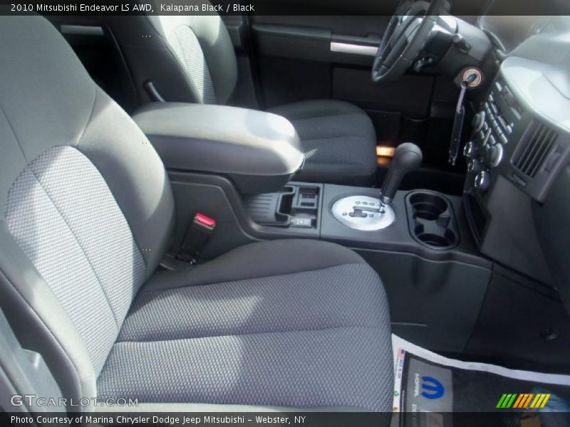 Kalapana Black / Black 2010 Mitsubishi Endeavor LS AWD