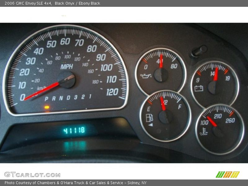 Black Onyx / Ebony Black 2006 GMC Envoy SLE 4x4