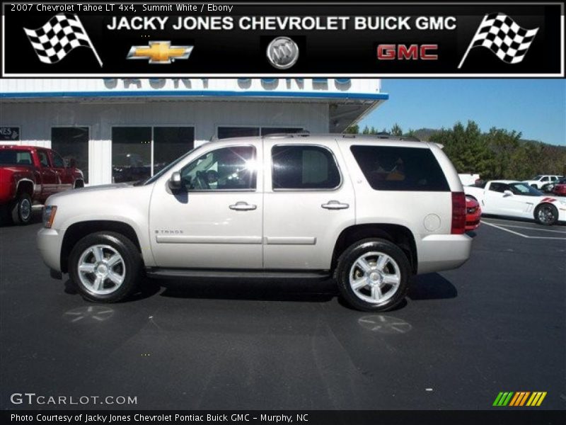 Summit White / Ebony 2007 Chevrolet Tahoe LT 4x4