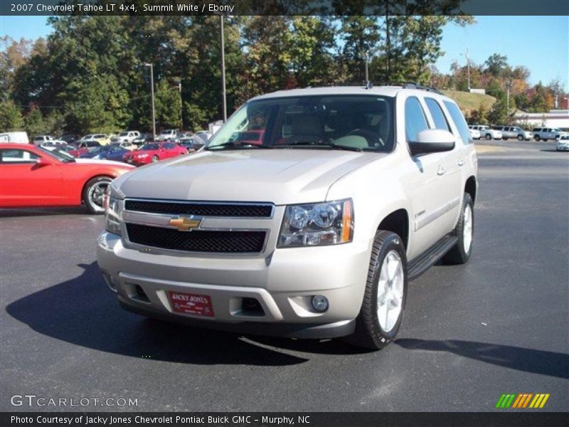 Summit White / Ebony 2007 Chevrolet Tahoe LT 4x4