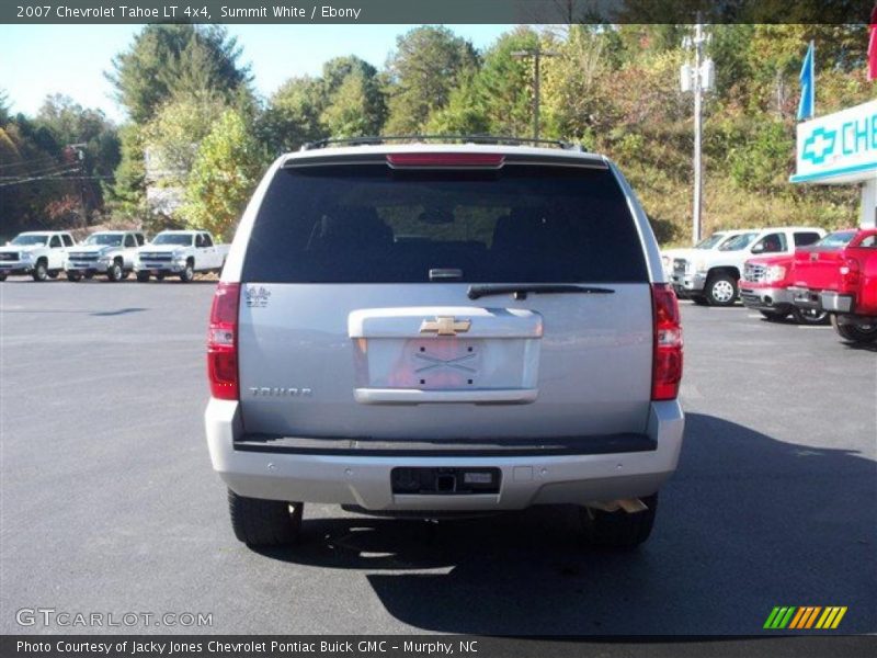 Summit White / Ebony 2007 Chevrolet Tahoe LT 4x4