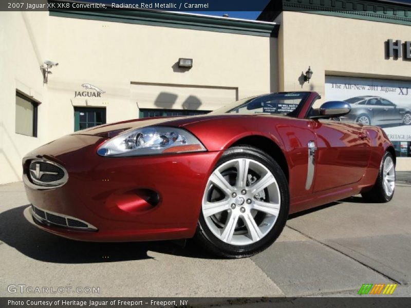 Front 3/4 View of 2007 XK XK8 Convertible