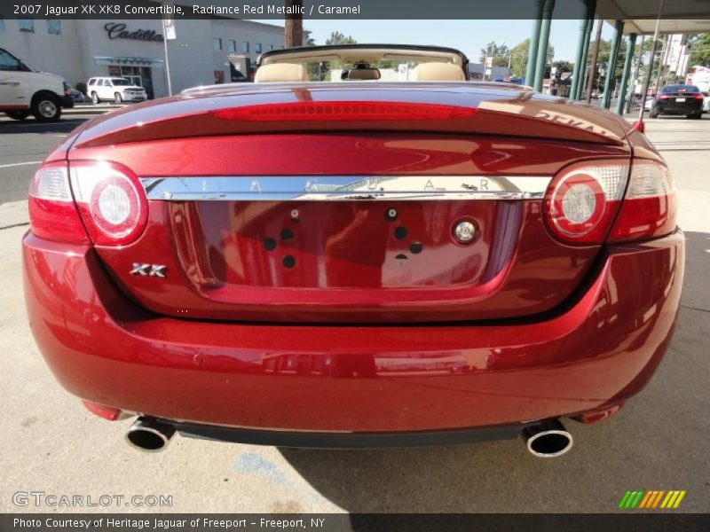 Radiance Red Metallic / Caramel 2007 Jaguar XK XK8 Convertible