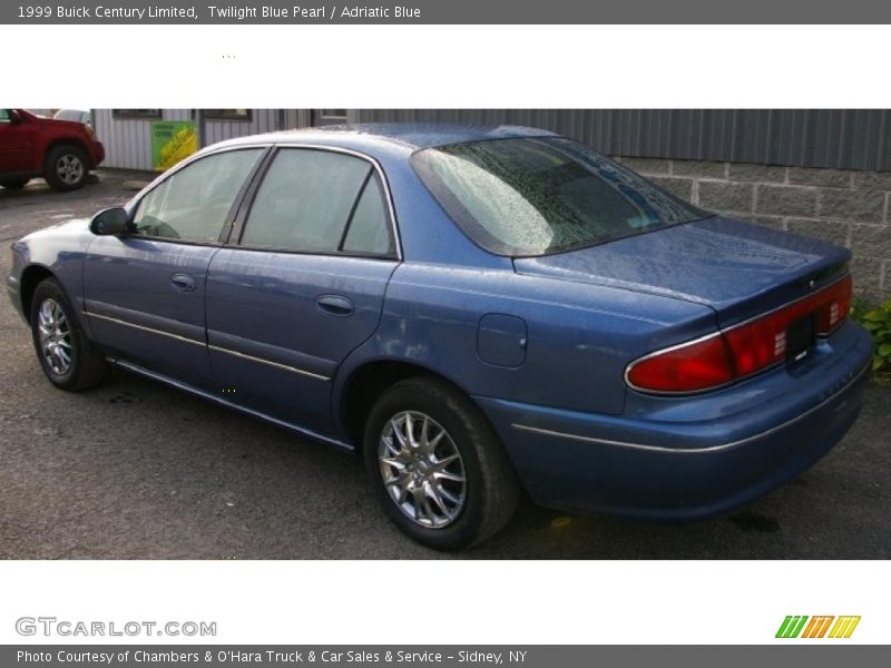 Twilight Blue Pearl / Adriatic Blue 1999 Buick Century Limited