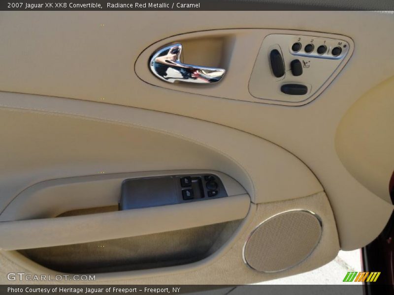 Radiance Red Metallic / Caramel 2007 Jaguar XK XK8 Convertible