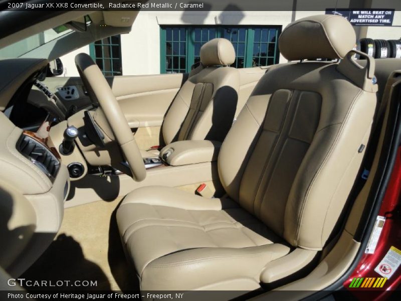  2007 XK XK8 Convertible Caramel Interior